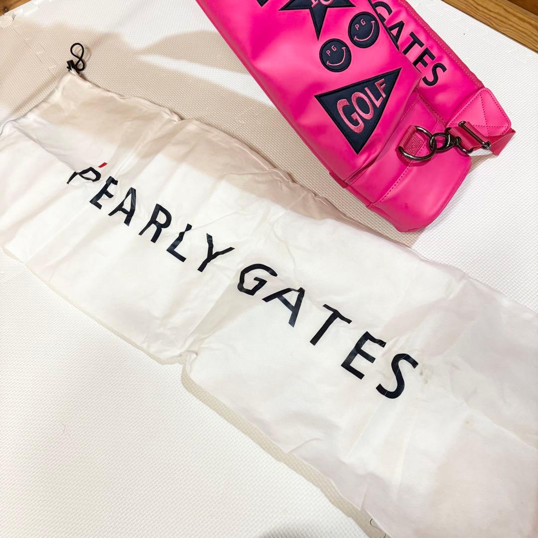 【極美品】PEARLY GATES パーリーゲイツ セルフスタンドバッグ