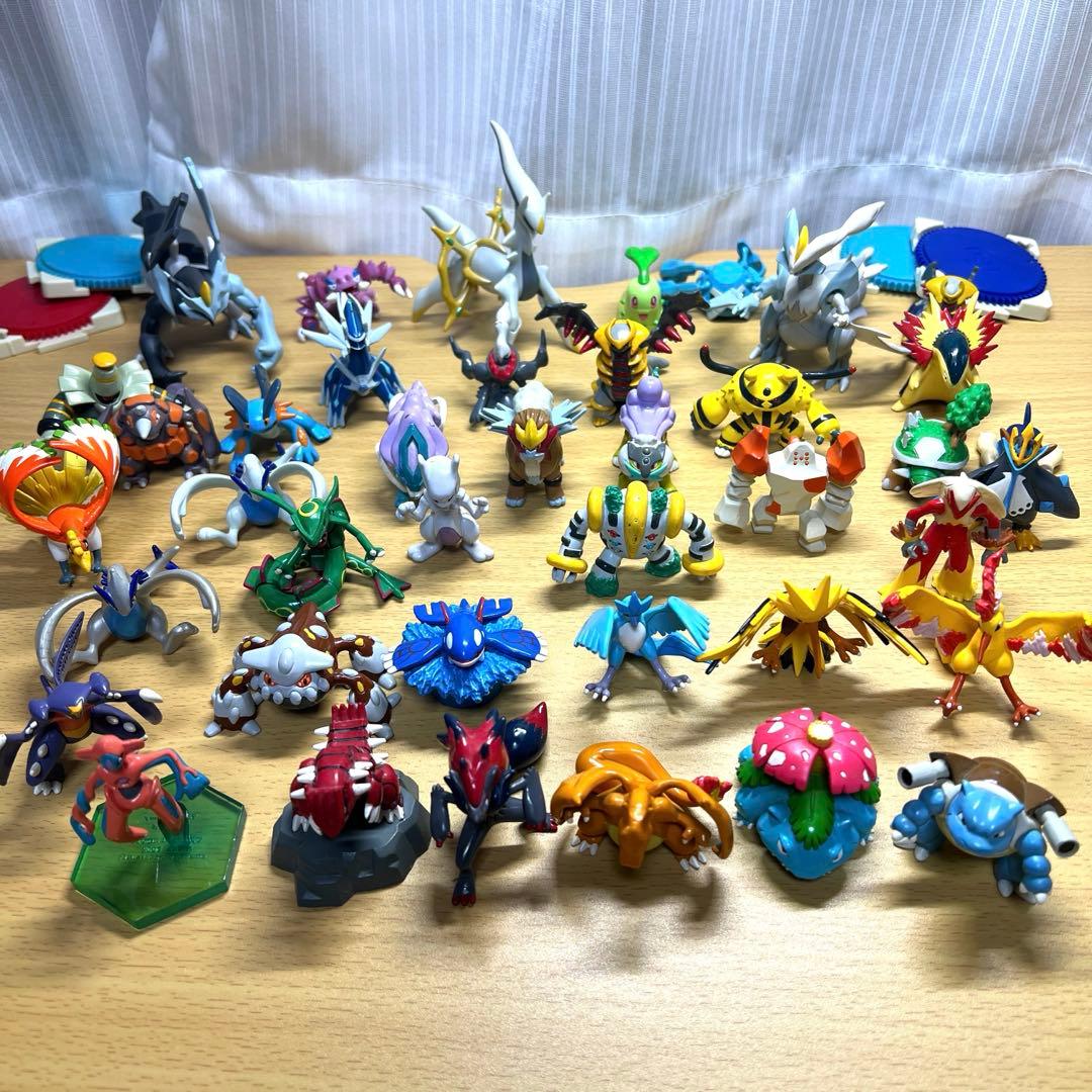 ポケモン 初期 モンコレ フィギュア コレクション 45点 まとめ売り レトロ