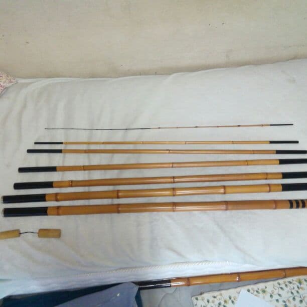 当時物の竹竿