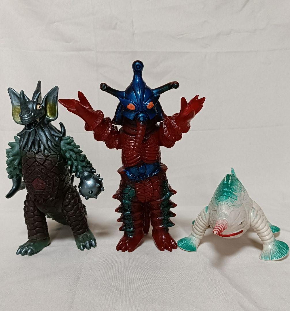 ウルトラマン 怪獣ソフビ 大量12体 まとめ売り 年代物