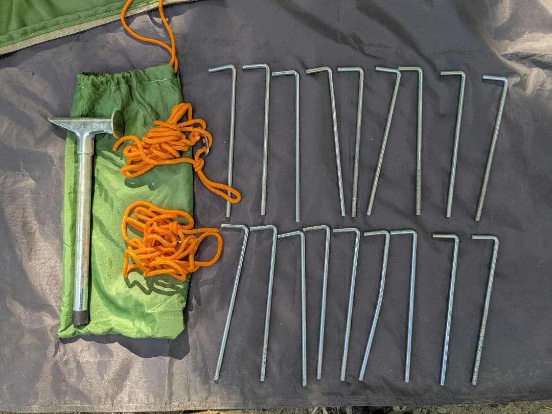 ロゴス　neos PANELドゥーブルL　ツールームテント　フロアマット付き