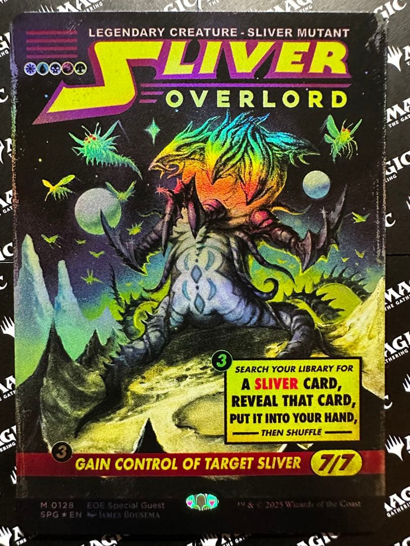 スリヴァーの首領/Sliver Overlord 英語foil1枚