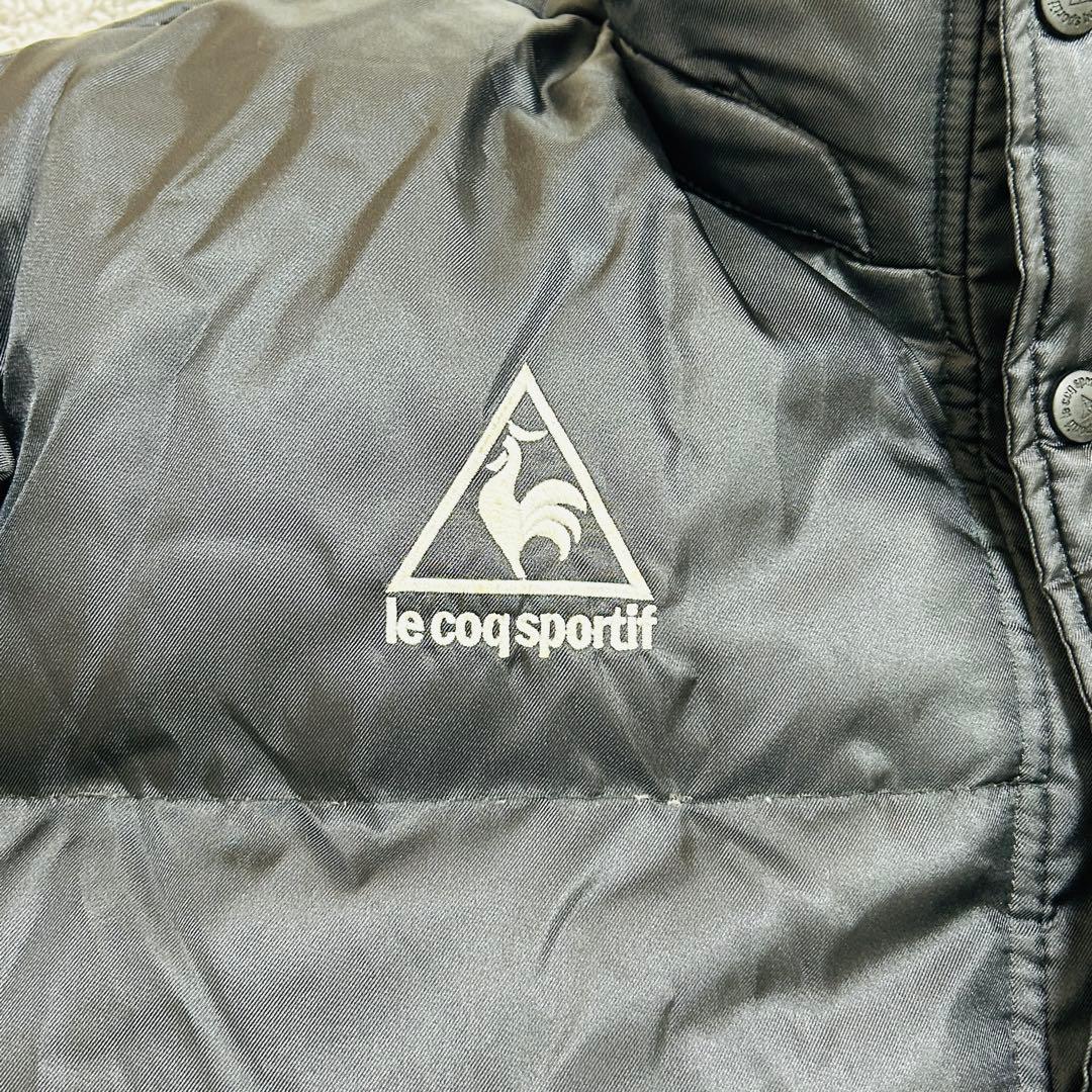 【希少XLサイズ】le coq sportif ベンチコート 黒 肉厚