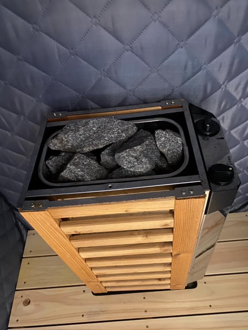 おうち de サウナ　テント ストーブ 家庭用