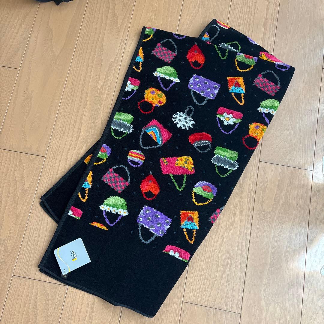 フェイラー バスタオル タオルケット 大判　バッグ柄