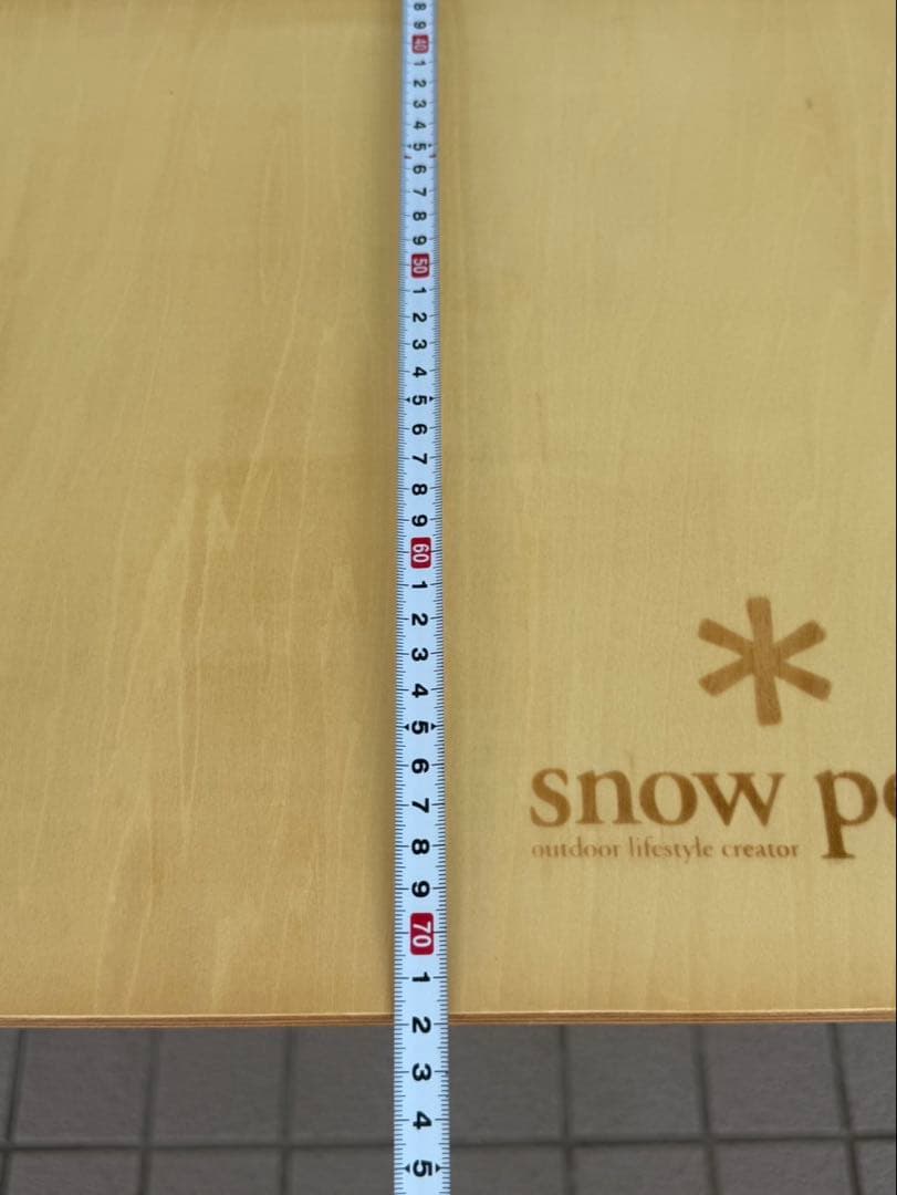 本日限定値下げ★peak ワンアクションテーブルロング　スノーピーク