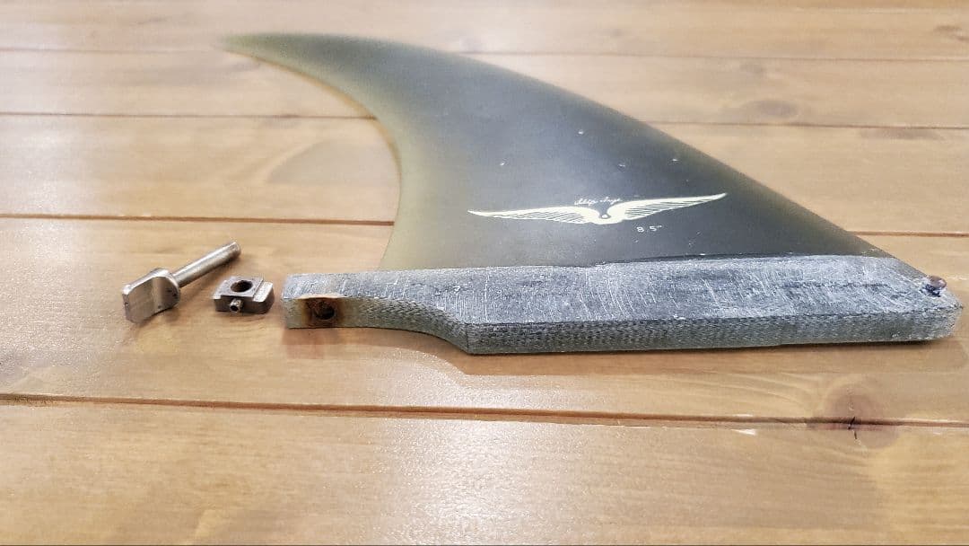 中古美品 True Ames Skip Frye フィン 8.5 ミッドレングス