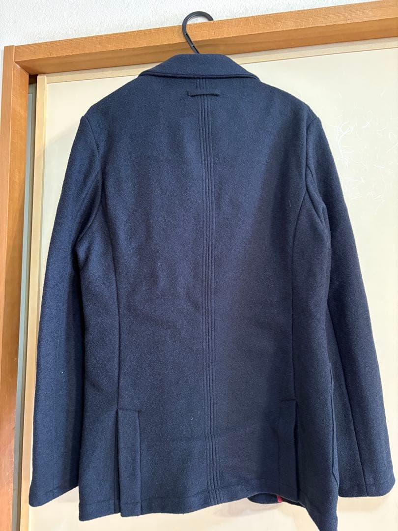 and per se 紺色 ジャケット　ウール定価41800