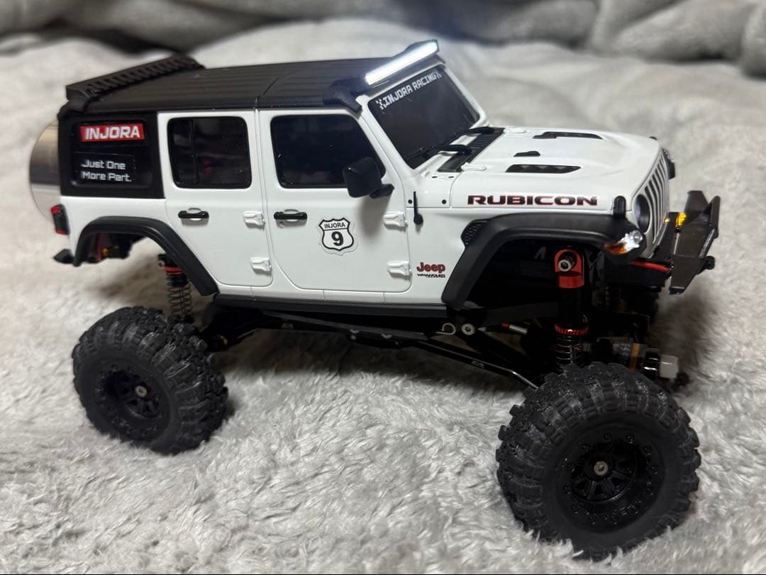 ミニッツ 京商mini-z 4×4 シャーシ&プロポ ルビコンボディジャンク品