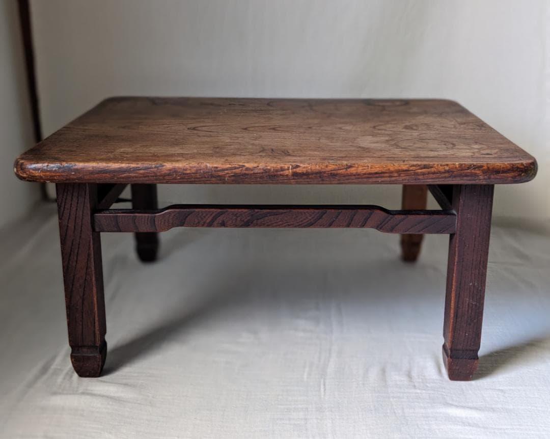 希少　古家具　古い座卓　アンティーク　当時物　ローテーブル　ちゃぶ台