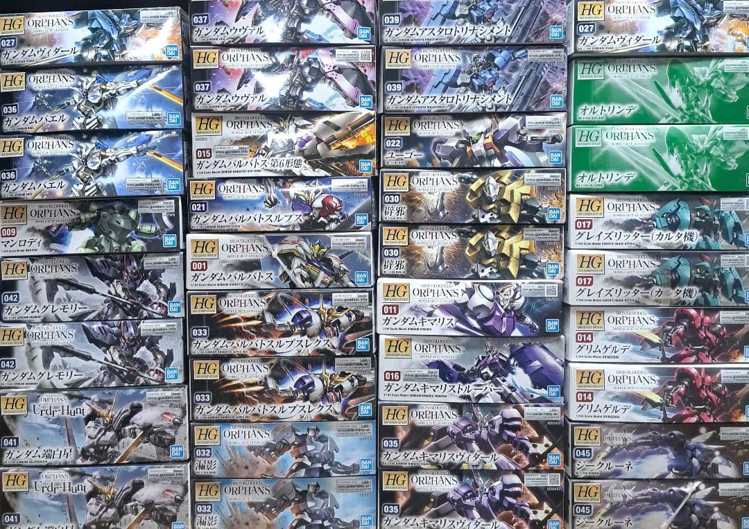 鉄血のオルフェンス　バルバトス　バンダイスピリッツ　HG ガンプラまとめ売り