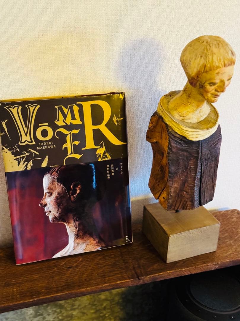 前川秀樹　像刻&ドローイング　２点込み