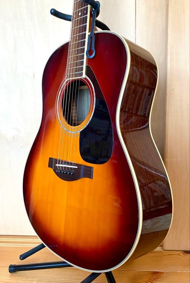 YAMAHA　LL6SB アコースティックギター　スタンド・カポ・ストラップ・他
