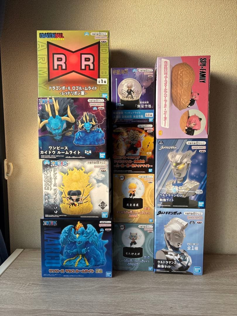 ルームライトまとめ売り　11点セット