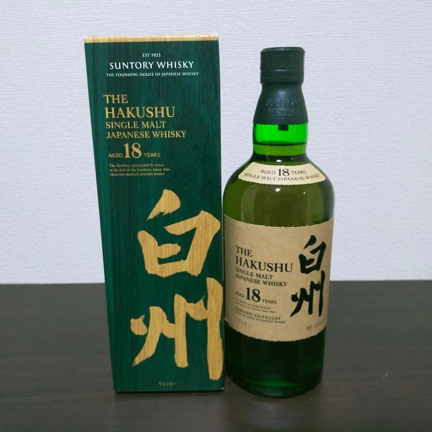 【白州18年・箱入り・未開封】700ml 　THE HAKUSHU 18年