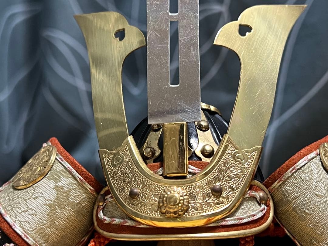 甲冑師 加藤一冑 三鍬形兜 大塔宮護良親王 戦国武将 兜 置物