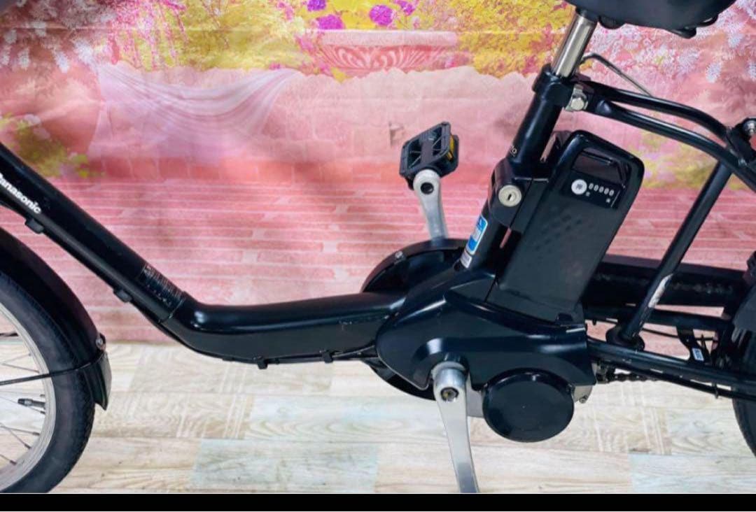 K2076 電動自転車パナソニック ギュット 子供乗せ 20インチ 送料無料