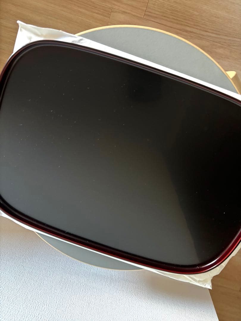 未使用　輪島塗　トレイ　おぼん　輪島漆器　天然木　漆芸　輪島塗り