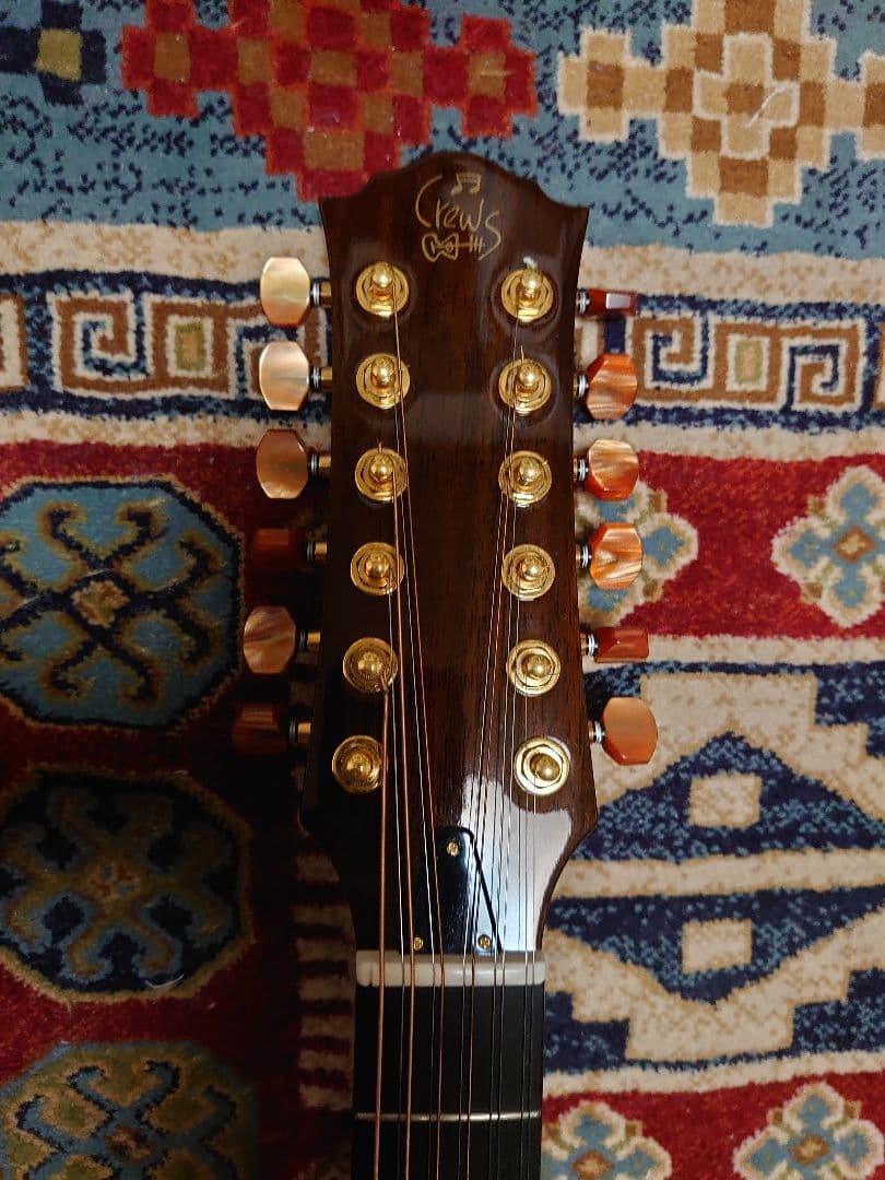 12弦アコースティックギターCrewsManiacSoud 限定KOAモデル