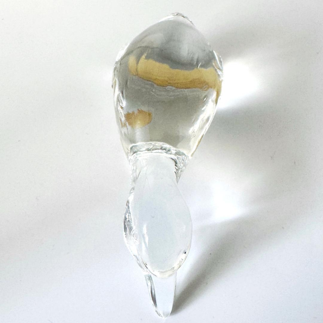 【バカラ】動物 カモ 置物 インテリア★美品★金運