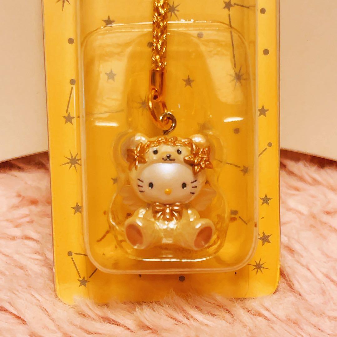 希少レア　ハローキティ　根付け　ネツケ　2002年製 ベア　サンリオ　平成レトロ