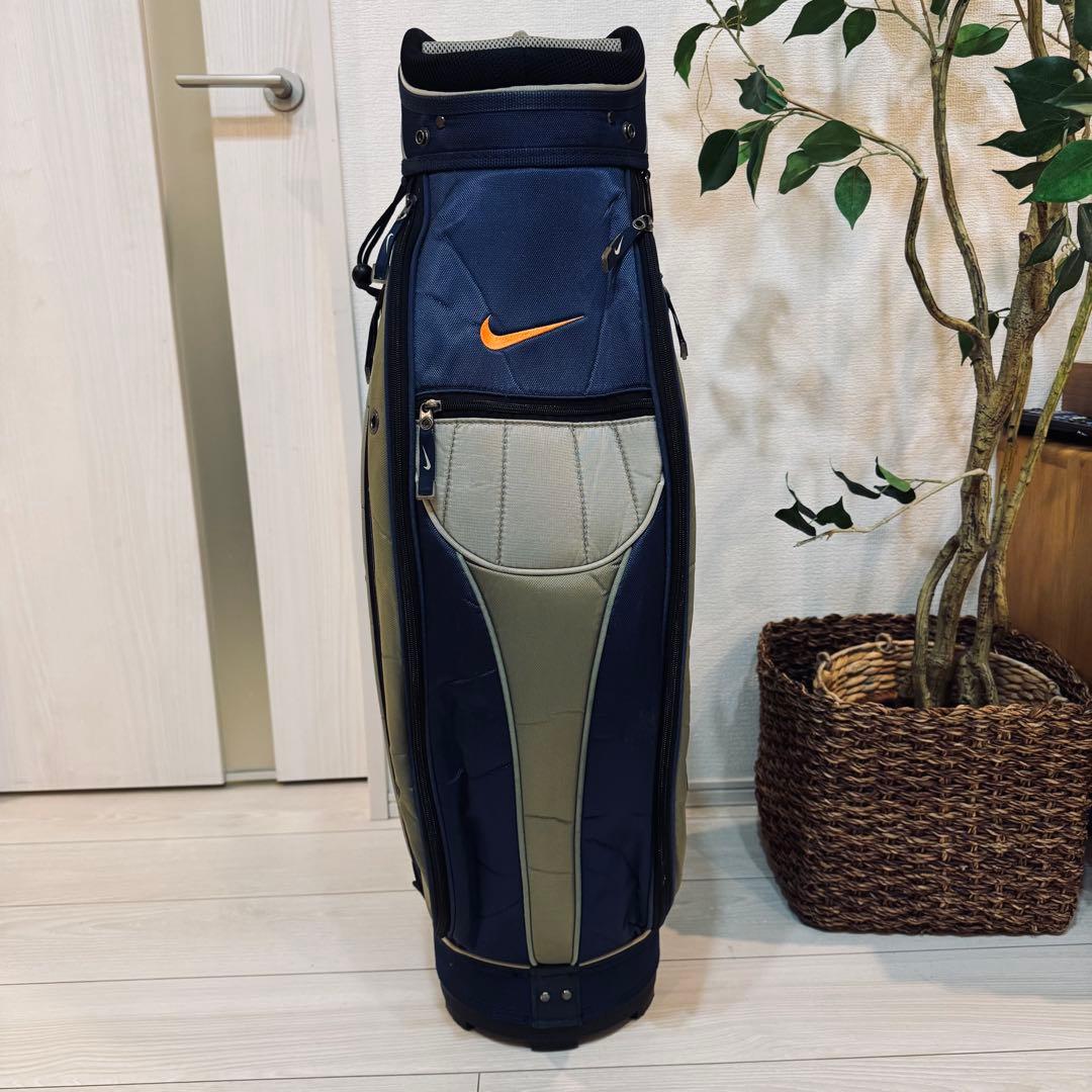 希少　NIKE キャディバッグ ゴルフバッグ BG0229 ネイビー
