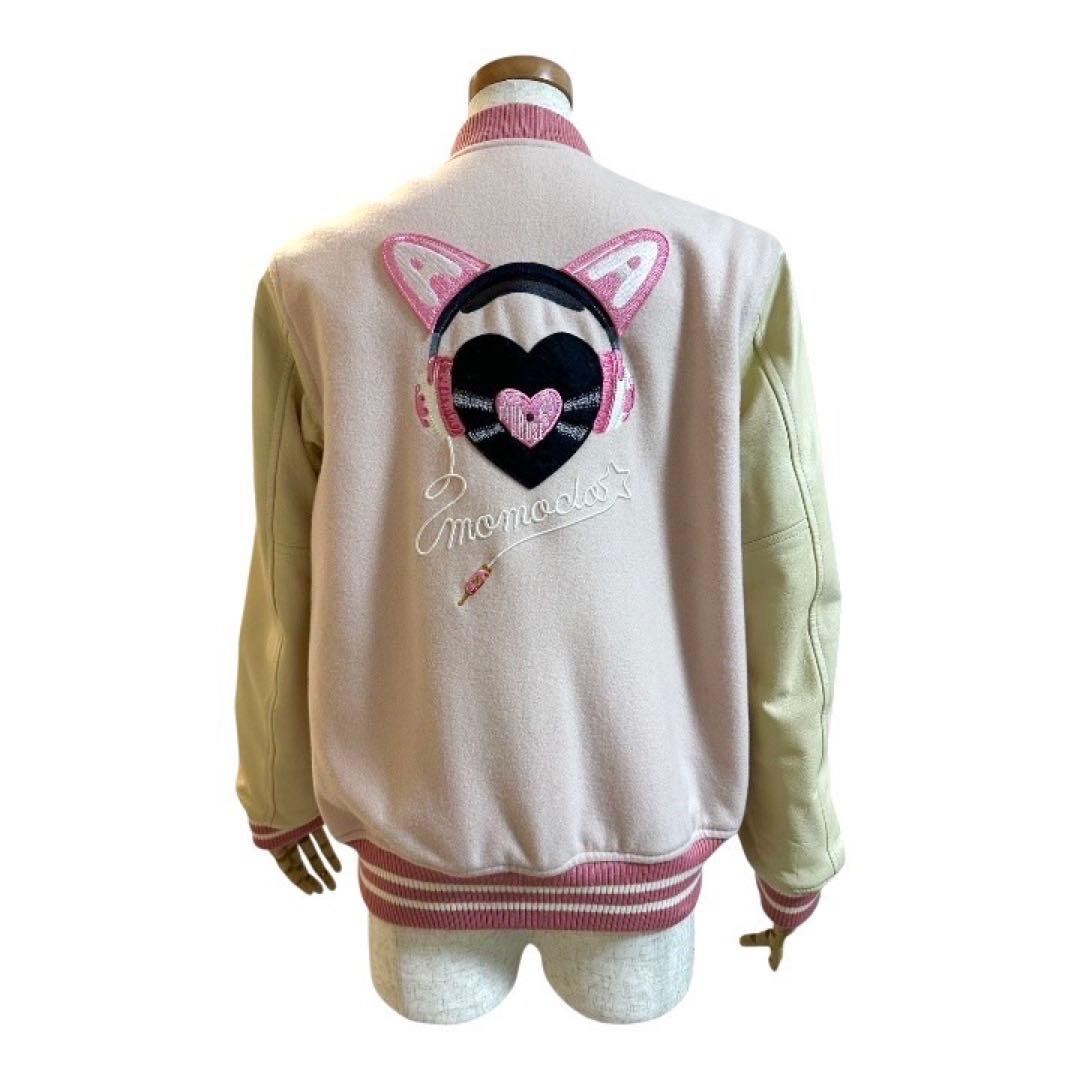 （美品）ももいろクローバーZスタジアムジャンパーピンクハウスコラボ　Mサイズ