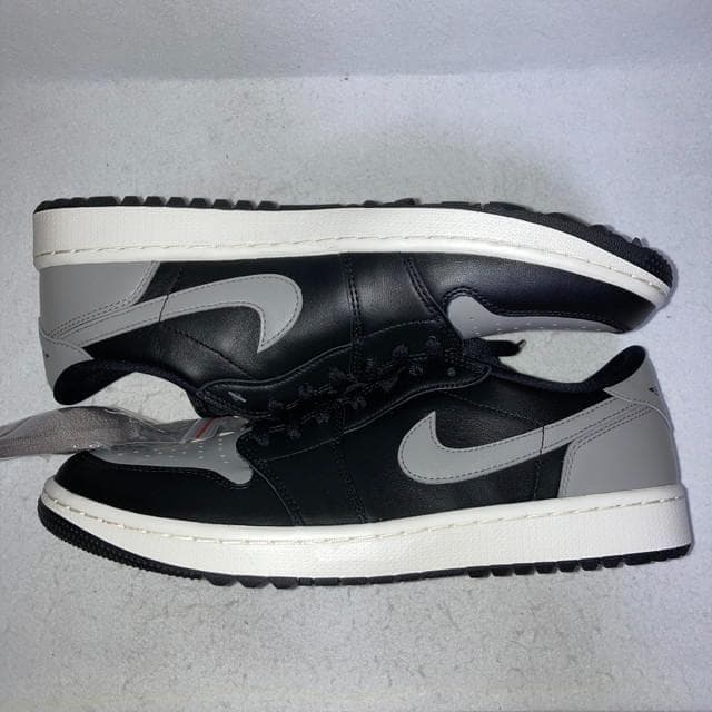 エアジョーダン1 ロー ゴルフ シャドウ 灰色 黒 白 29cm 箱付き