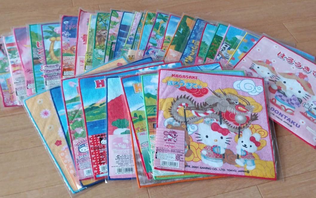 Kitty全国プチタオル限定品♡レア度MAX♡マニアさん♡