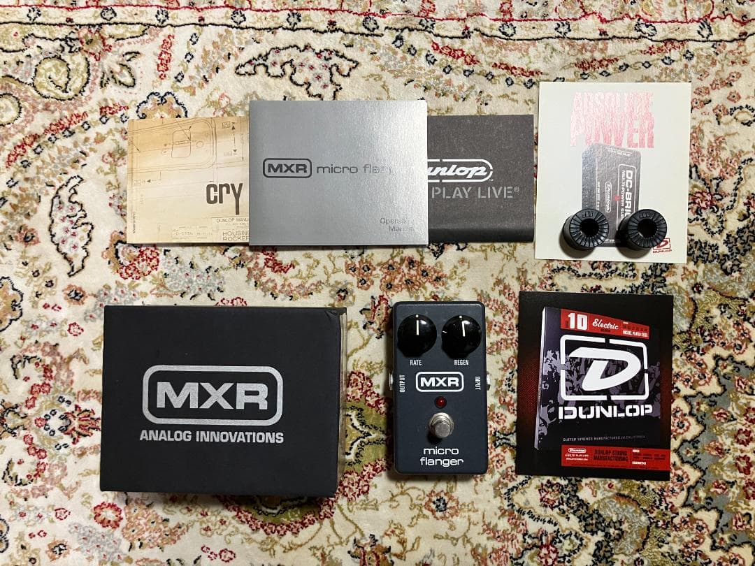 MXR micro flanger ギターエフェクター