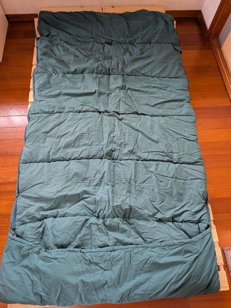  peak セパレートシュラフ オフトンワイド　BD009 (緑)