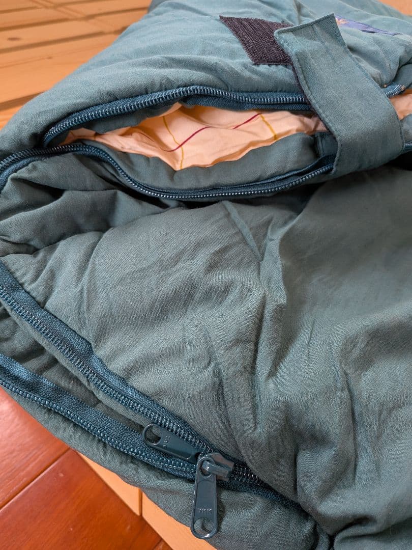  peak セパレートシュラフ オフトンワイド　BD009 (緑)