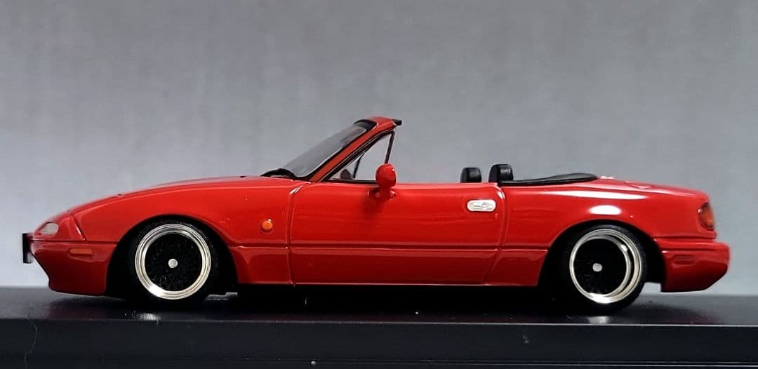 1/43　マツダ　ユーノスロードスター改　SSRメッシュ　アルミ製　深リム