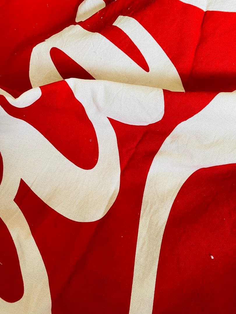 昭和レトロ　コカコーラ　旗　フラッグ　時代物　ビンテージ　レア　飾り