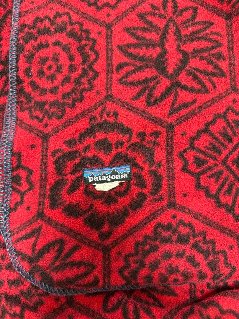 希少Patagoniaフリースブランケット限定レアネパールヘキサゴン