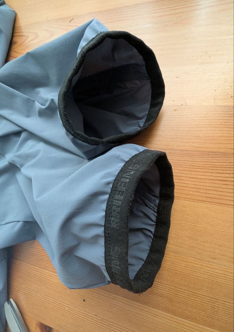 BRIEFINGブルーグレージップアップジャケットL