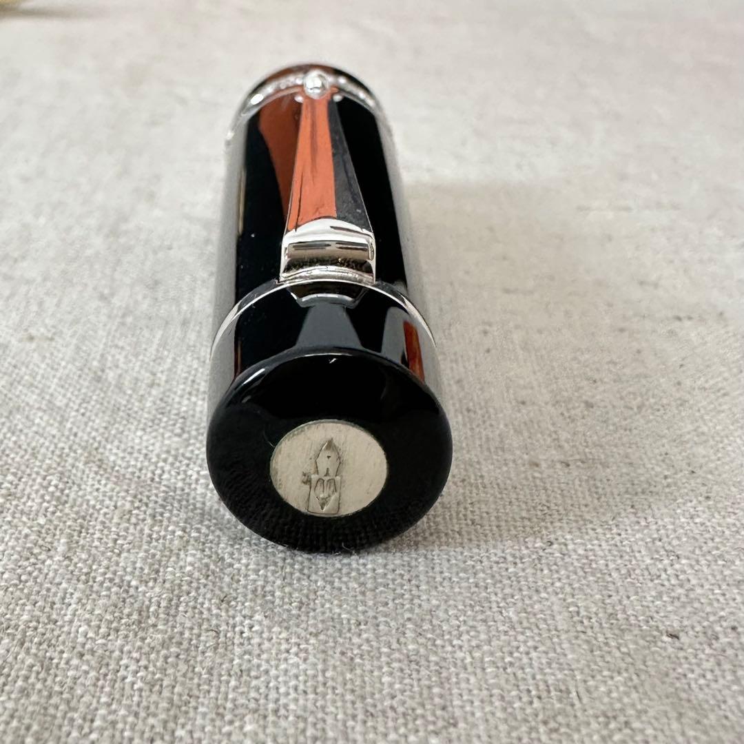 【希少】DELTA ドルチェビータ　フュージョンニブ 18K　M字　ピストン式