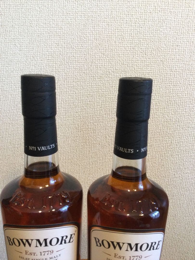 【新品・未開封】正規品・ボウモア(旧ボトル)12年700ml　2本セット