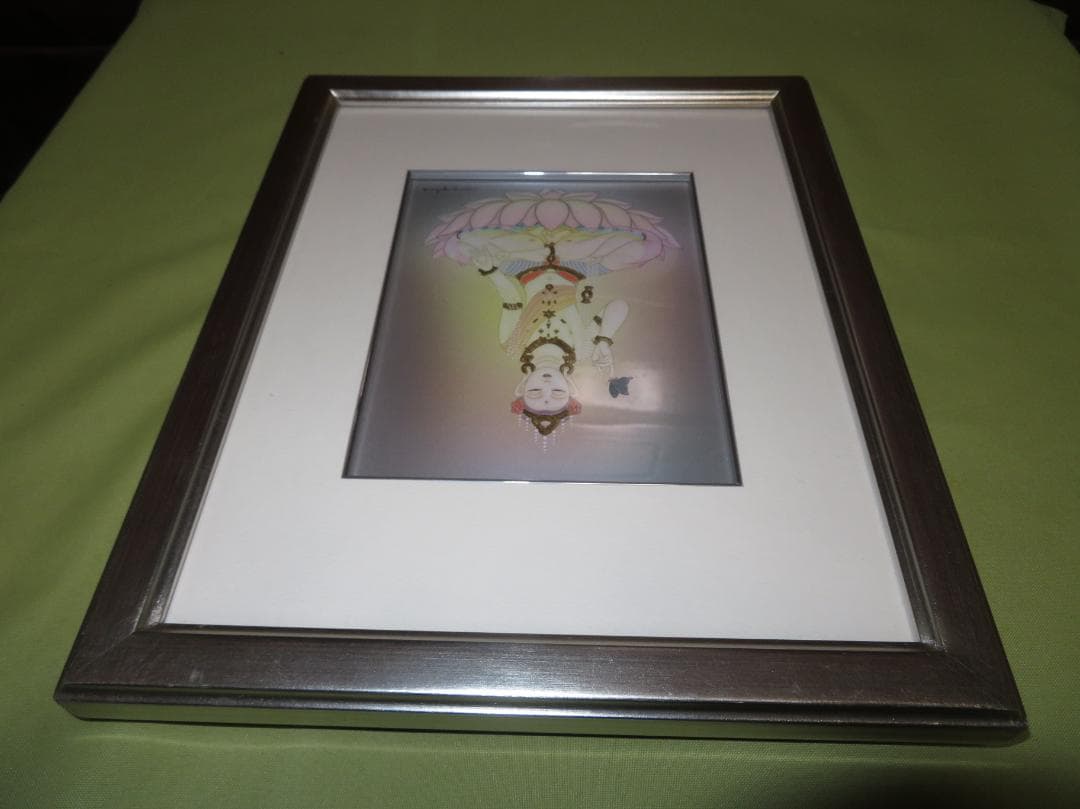 ぐり　草場一壽　「大調和」（仮題）　ダライ・ラマ　陶彩画　原画