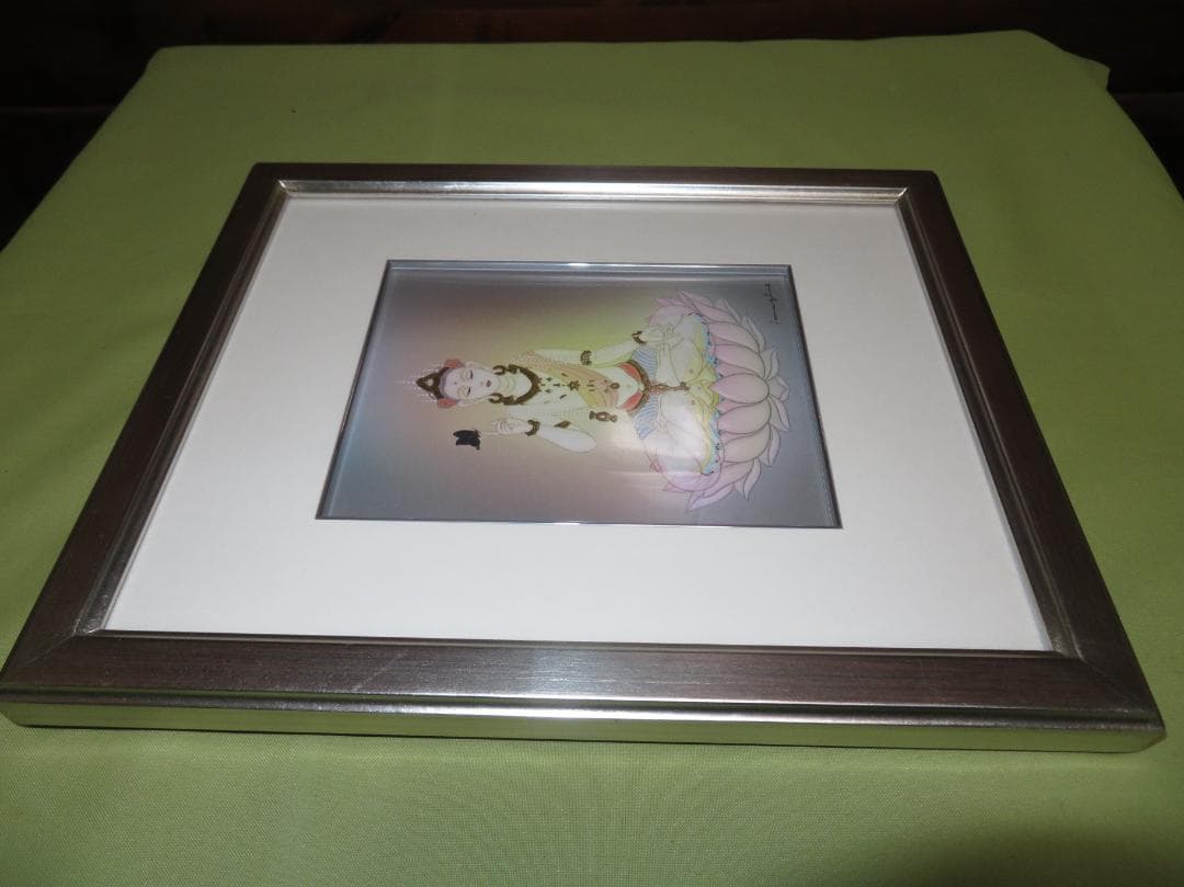 ぐり　草場一壽　「大調和」（仮題）　ダライ・ラマ　陶彩画　原画