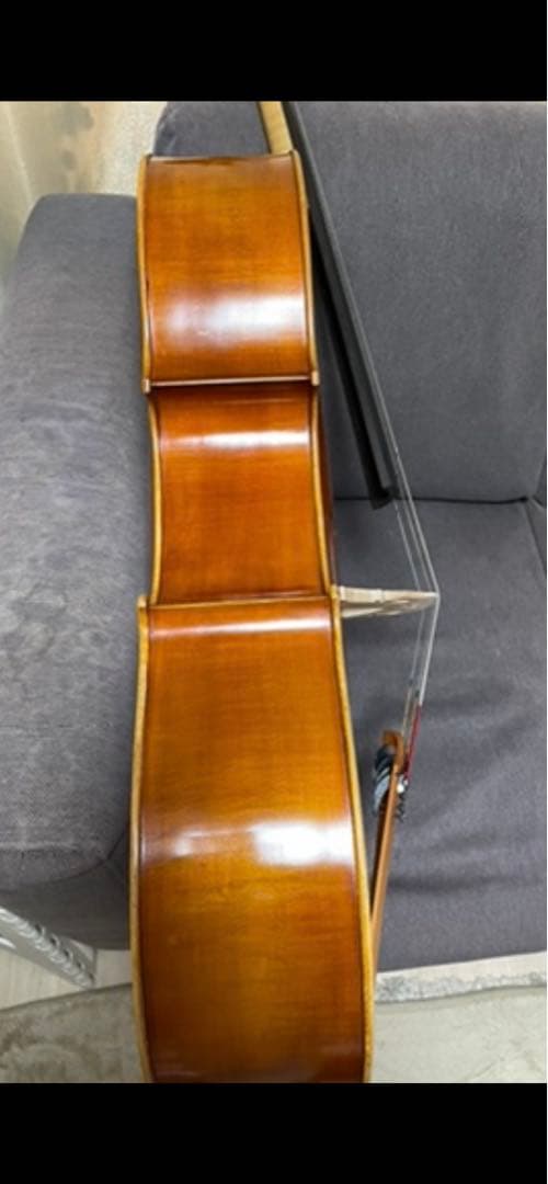 チェロ　本体ケース弓