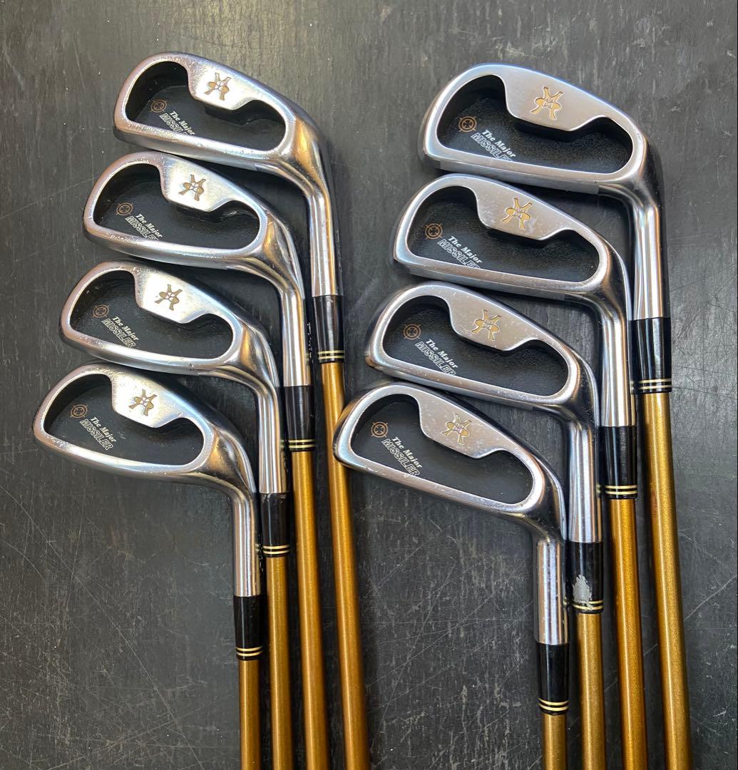 ジャンボ尾崎.TMJミサイラーアイアン.7本セット