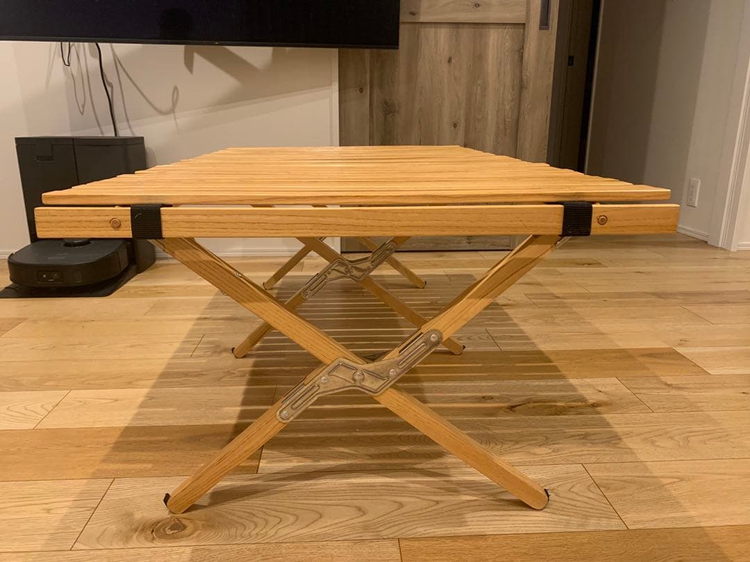 OUTPUT LIFE アウトプットライフ　ウッドロールトップテーブル　Lサイズ