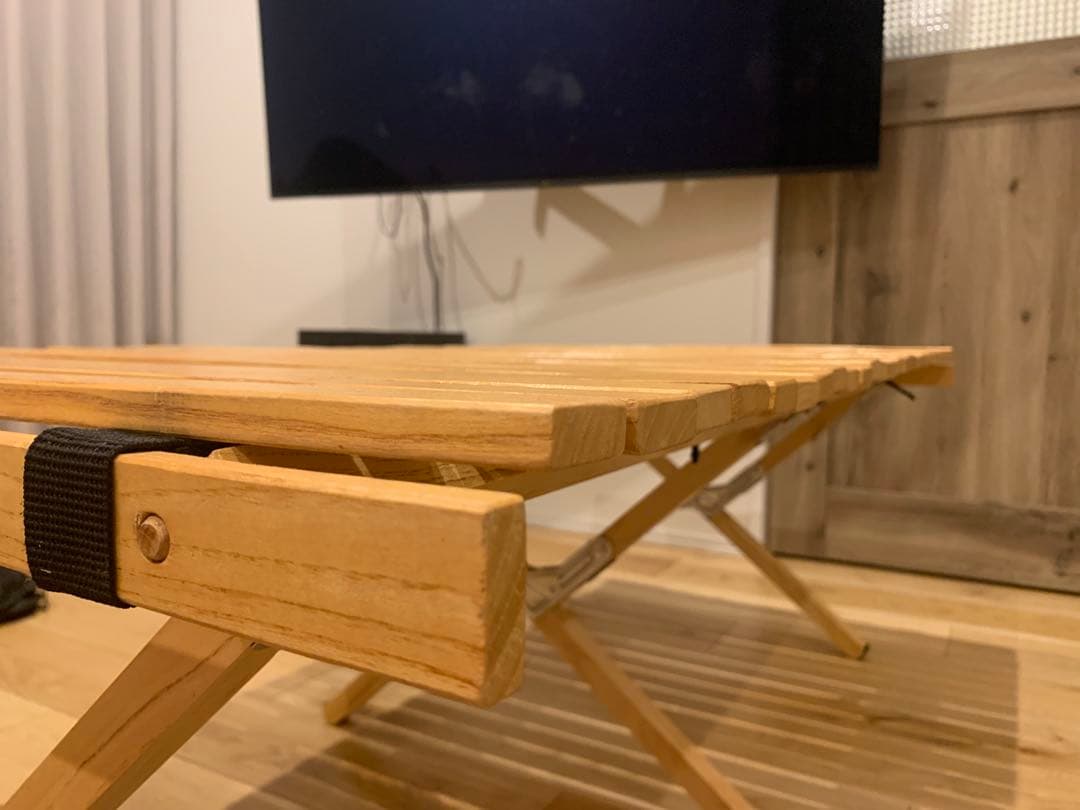 OUTPUT LIFE アウトプットライフ　ウッドロールトップテーブル　Lサイズ