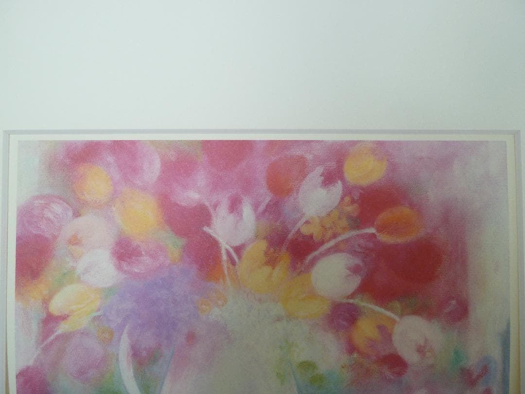 ◆美品◆ Jeannie Kimm作　窓の春 絵画