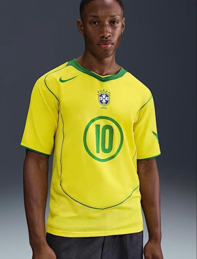 最終値下 NIKE ブラジル代表ユニホーム ロナウジーニョ 復刻
