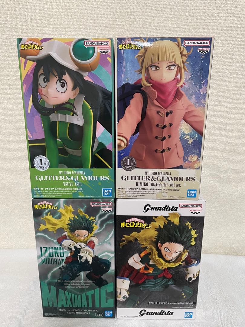 ヒロカア　フィギュア　４点セット