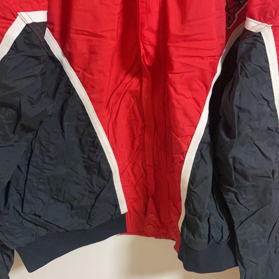 Y119【Champion】90's NBA シカゴ ブルズ ジャケット XXL