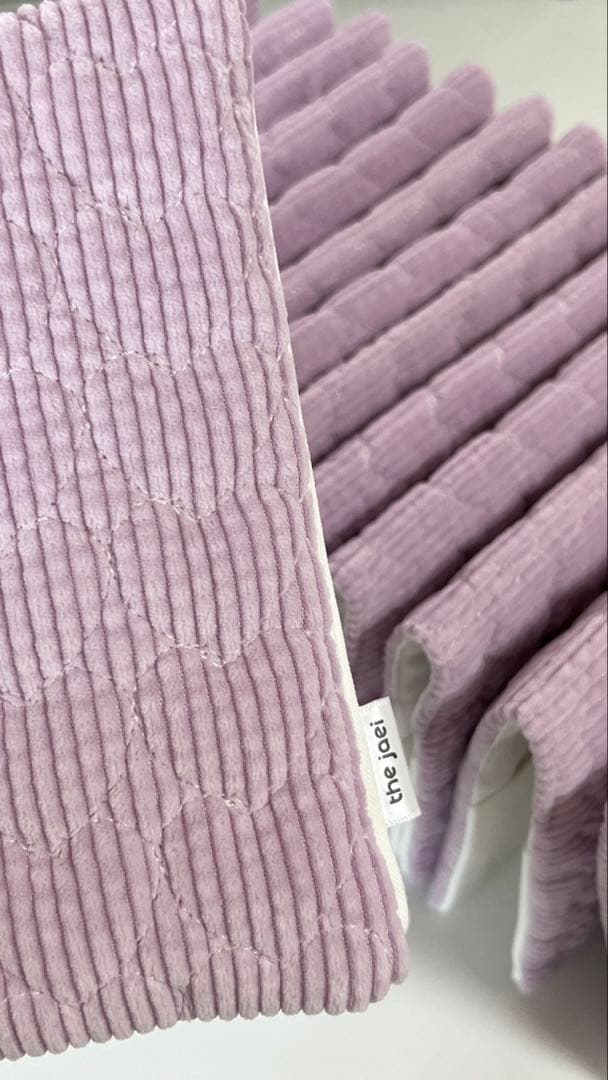 韓国 A6バインダー付き バインダーカバー ハート ブックカバー ラベンダー貯金