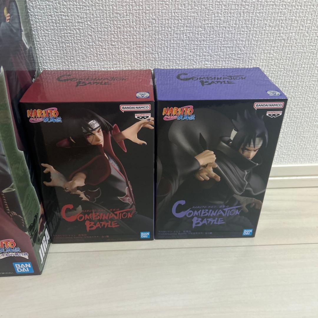 一番くじ　ナルト E賞　自来也　仙人モード アミューズメントフィギュア2体